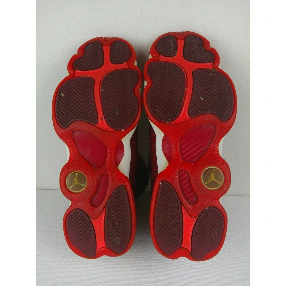 EUC Jordan Horizon GS Gym Red Black White Shoes Boys Youth Size 6.5Y